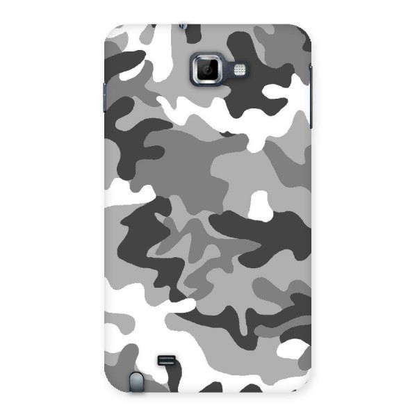 Grey Military Back Case for Galaxy Note