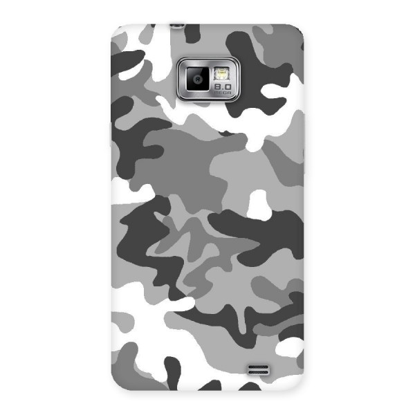 Grey Military Back Case for Galaxy S2
