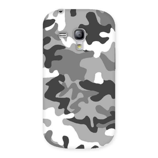Grey Military Back Case for Galaxy S3 Mini