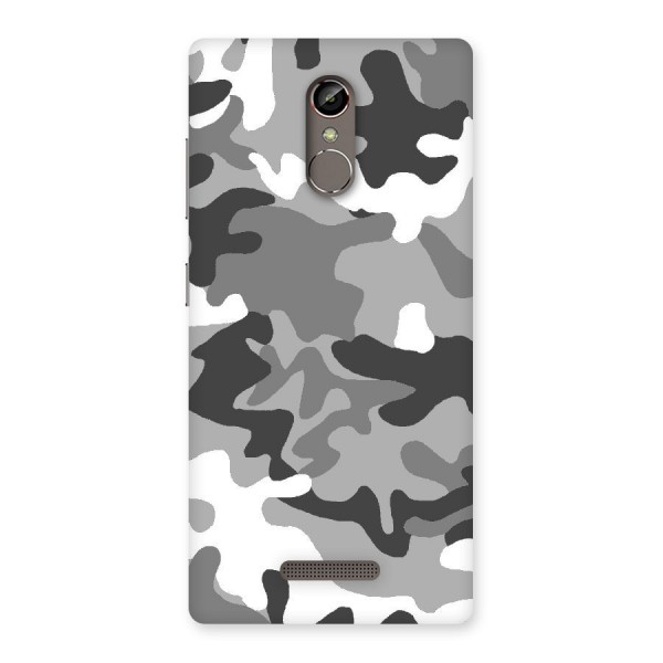 Grey Military Back Case for Gionee S6s