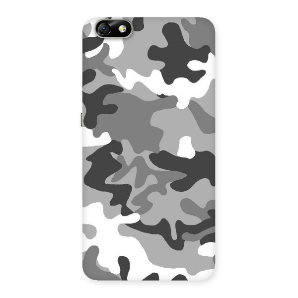 Grey Military Back Case for Honor 4X