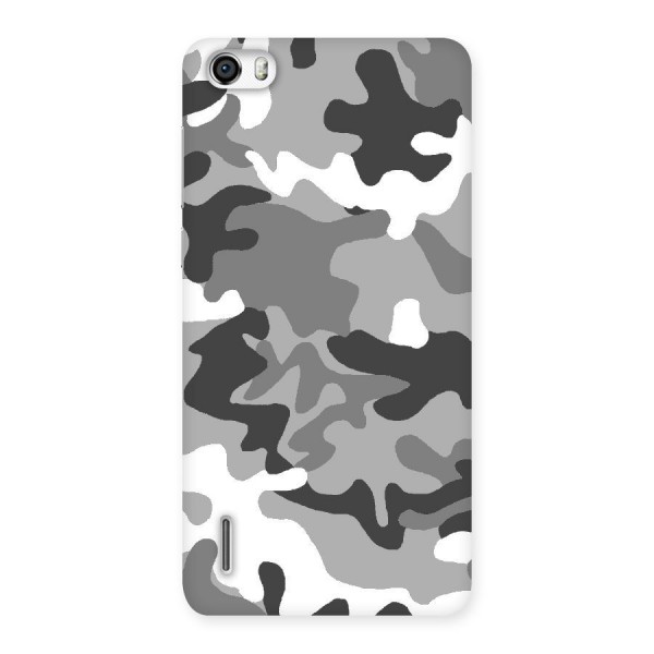 Grey Military Back Case for Honor 6