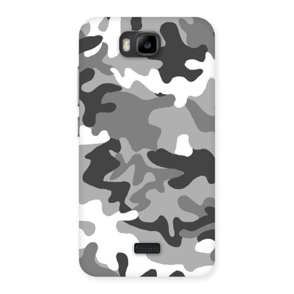 Grey Military Back Case for Honor Bee