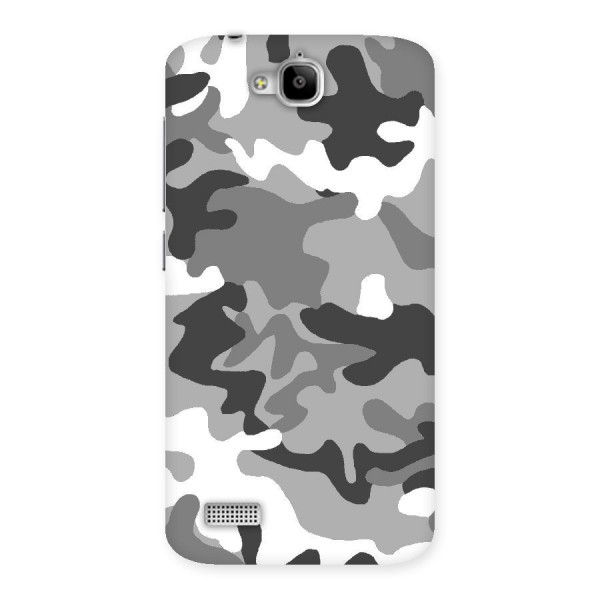 Grey Military Back Case for Honor Holly