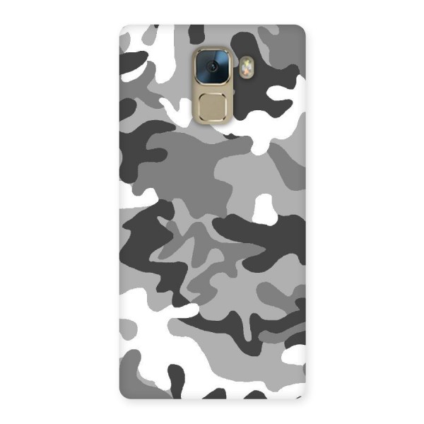 Grey Military Back Case for Huawei Honor 7
