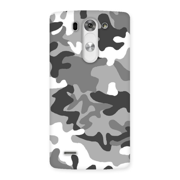 Grey Military Back Case for LG G3 Beat