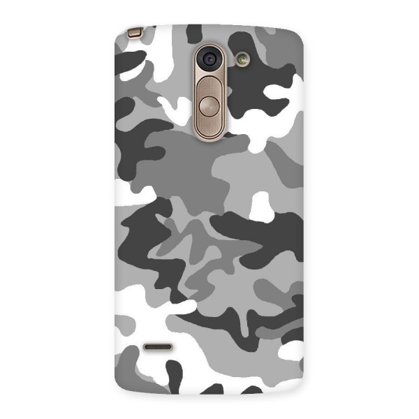 Grey Military Back Case for LG G3 Stylus