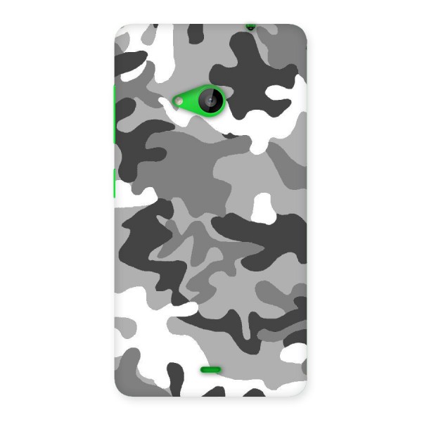 Grey Military Back Case for Lumia 535