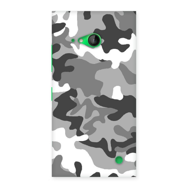 Grey Military Back Case for Lumia 730