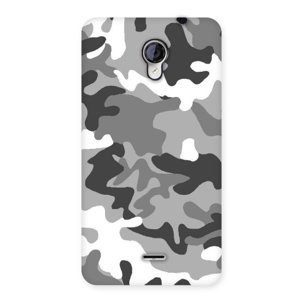 Grey Military Back Case for Micromax Unite 2 A106