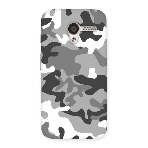 Grey Military Back Case for Moto X