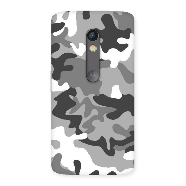 Grey Military Back Case for Moto X Play