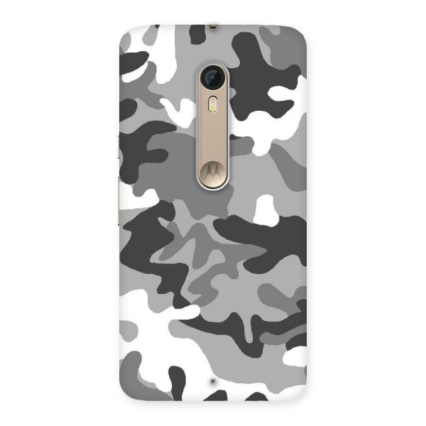 Grey Military Back Case for Motorola Moto X Style