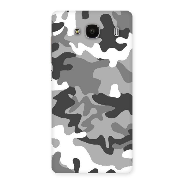 Grey Military Back Case for Redmi 2