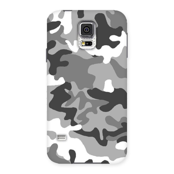 Grey Military Back Case for Samsung Galaxy S5