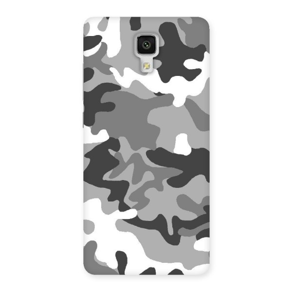 Grey Military Back Case for Xiaomi Mi 4