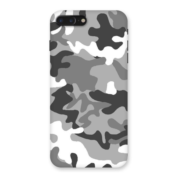 Grey Military Back Case for iPhone 7 Plus