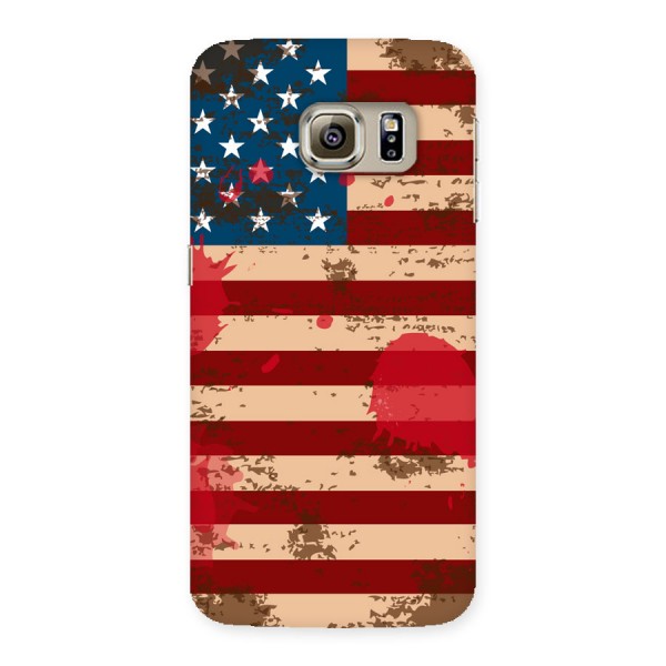 Grunge USA Flag Back Case for Samsung Galaxy S6 Edge Plus