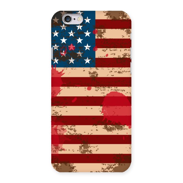 Grunge USA Flag Back Case for iPhone 6 6S