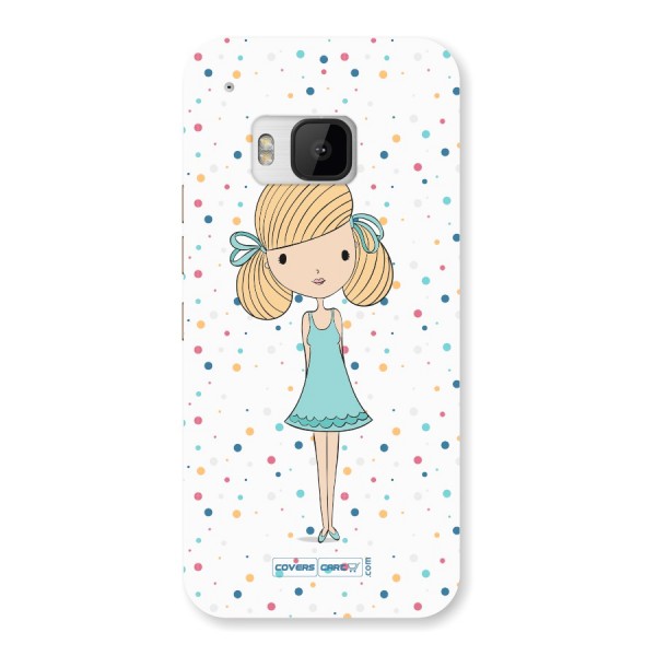 Cute Girl Back Case for HTC ONE M9