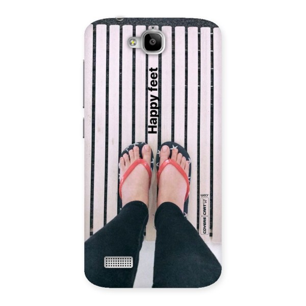 Happy Feet Back Case for Honor Holly