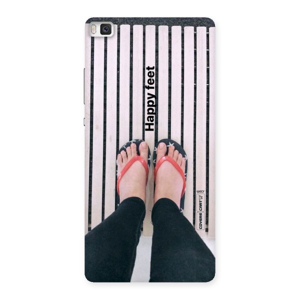 Happy Feet Back Case for Huawei P8