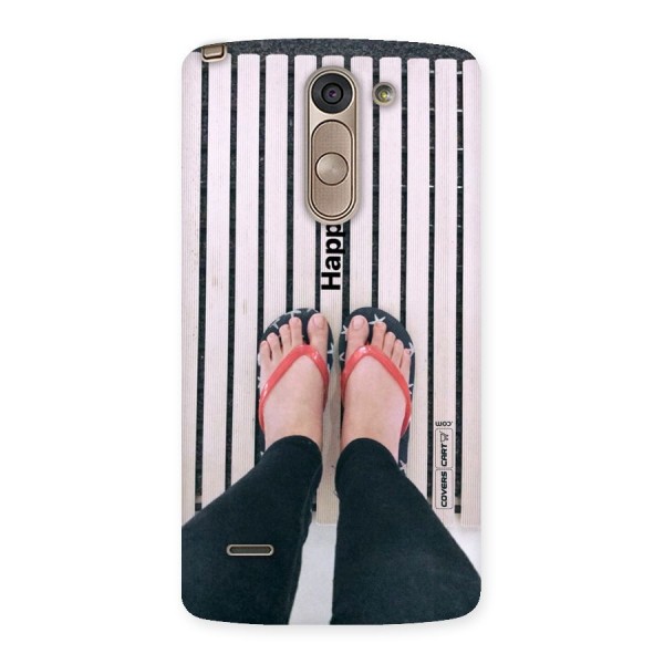 Happy Feet Back Case for LG G3 Stylus