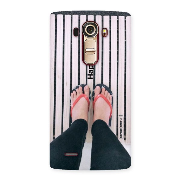 Happy Feet Back Case for LG G4