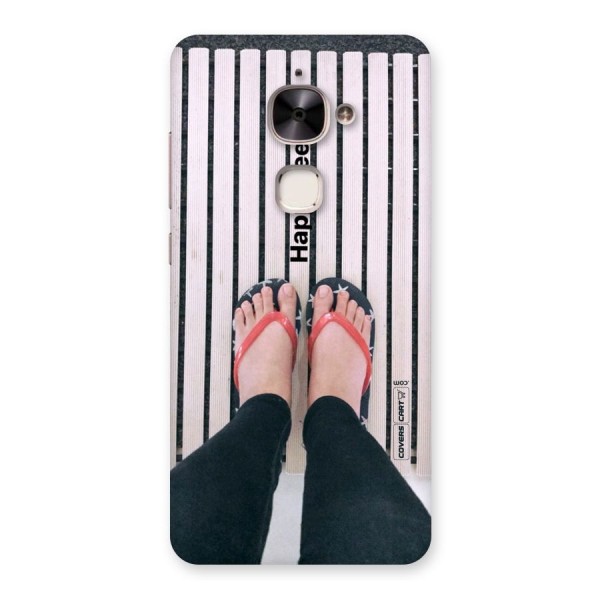 Happy Feet Back Case for Le 2