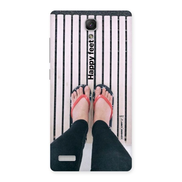 Happy Feet Back Case for Redmi Note