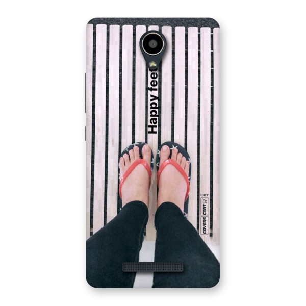 Happy Feet Back Case for Redmi Note 2