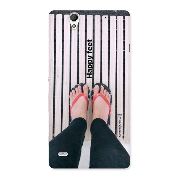 Happy Feet Back Case for Sony Xperia C4