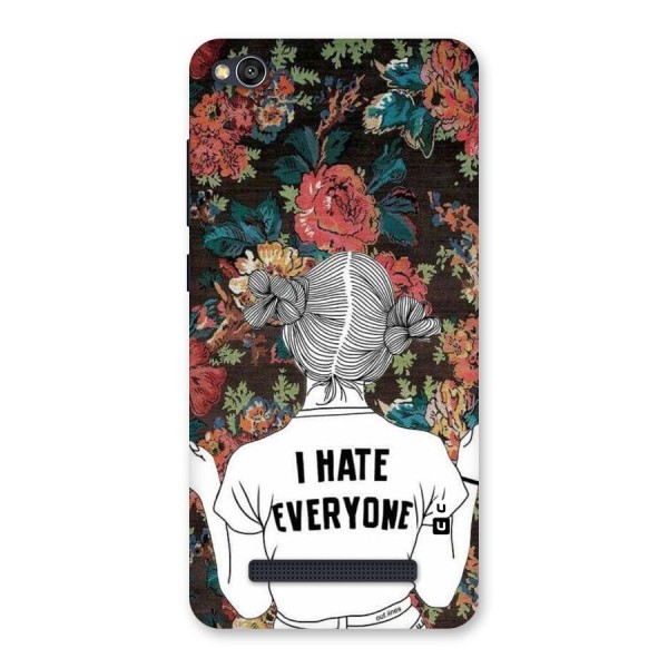 Hate Everyone Back Case for Redmi 4A