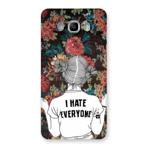 Hate Everyone Back Case for Samsung Galaxy J5 2016