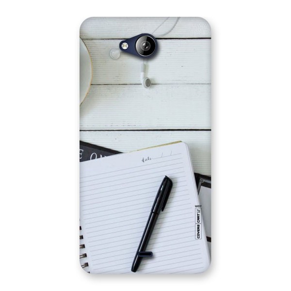 Headphones Notes Back Case for Canvas Play Q355
