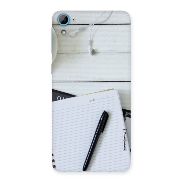 Headphones Notes Back Case for HTC Desire 826