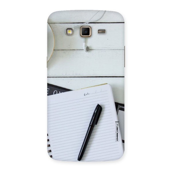 Headphones Notes Back Case for Samsung Galaxy Grand 2