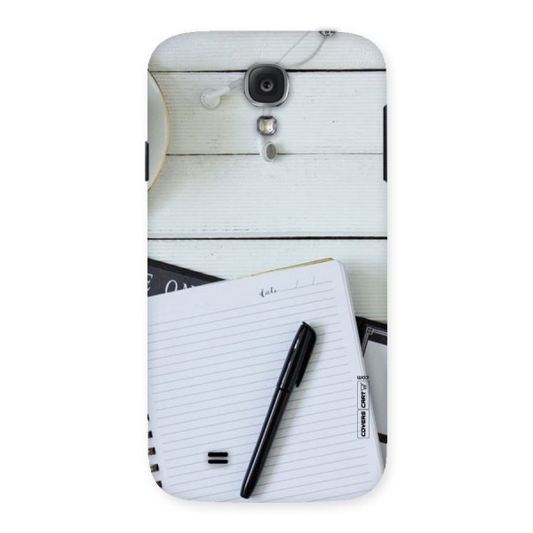 Headphones Notes Back Case for Samsung Galaxy S4