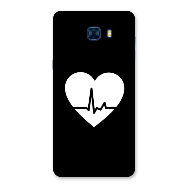 Heart Beat Back Case for Galaxy C7 Pro