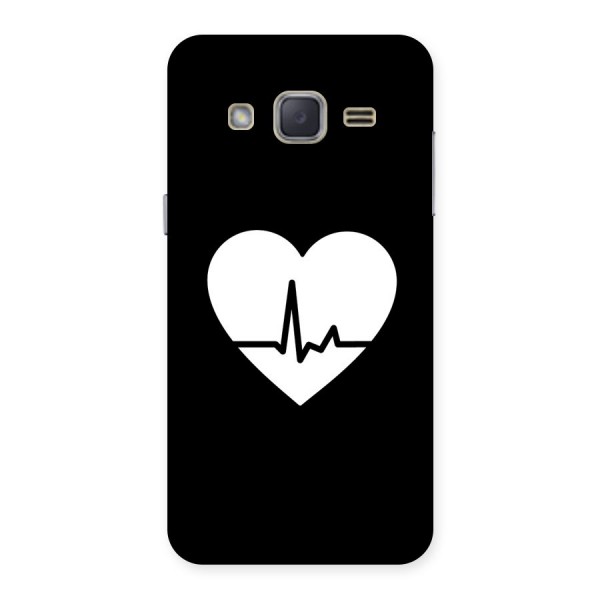 Heart Beat Back Case for Galaxy J2