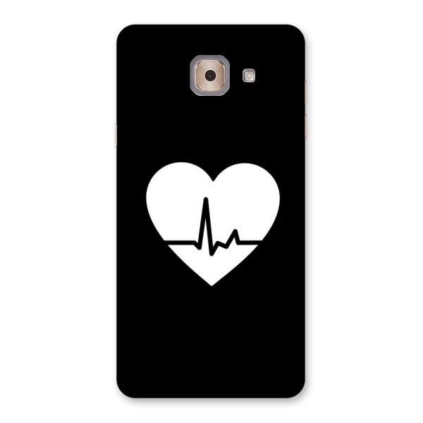 Heart Beat Back Case for Galaxy J7 Max