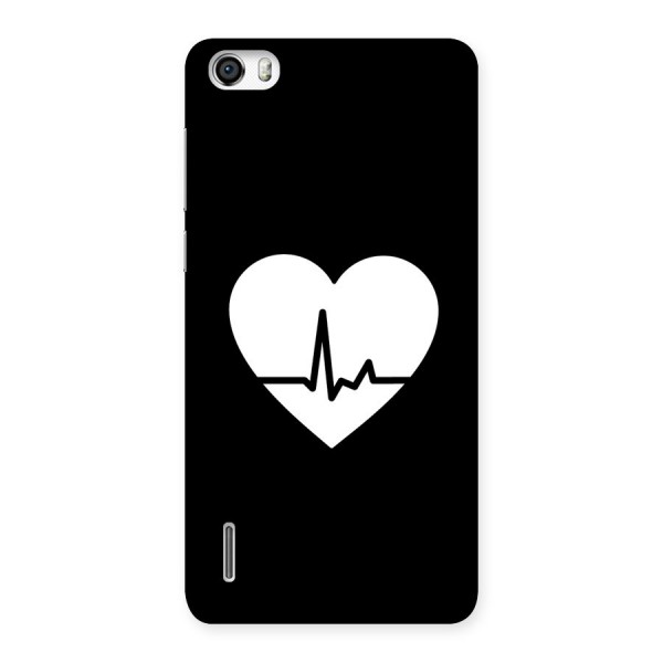 Heart Beat Back Case for Honor 6