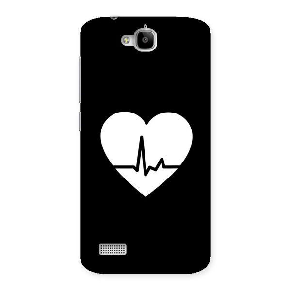 Heart Beat Back Case for Honor Holly