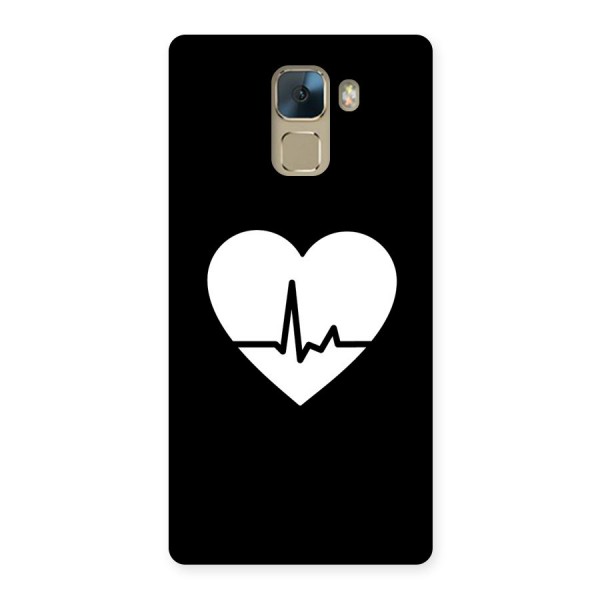 Heart Beat Back Case for Huawei Honor 7