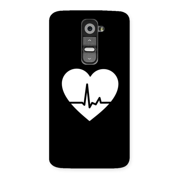 Heart Beat Back Case for LG G2