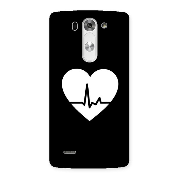 Heart Beat Back Case for LG G3 Beat