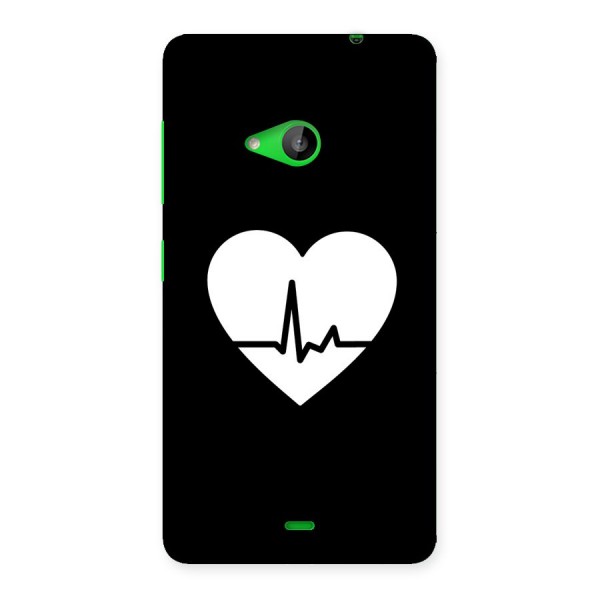 Heart Beat Back Case for Lumia 535