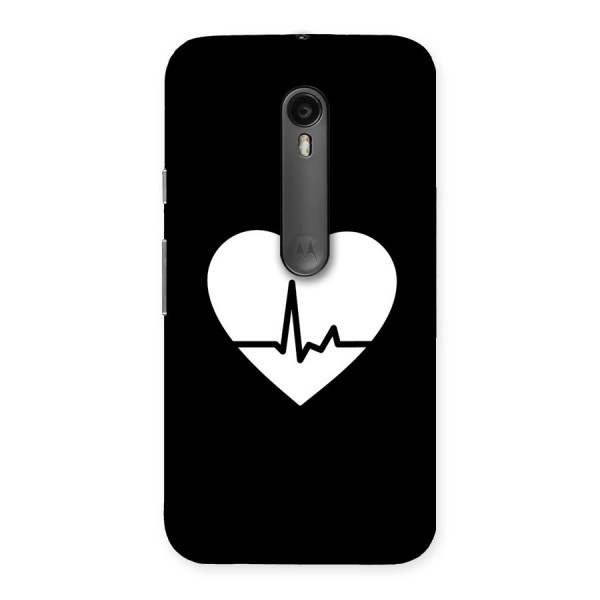 Heart Beat Back Case for Moto G3