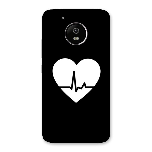 Heart Beat Back Case for Moto G5