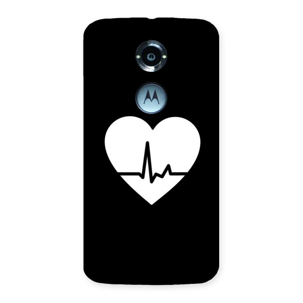 Heart Beat Back Case for Moto X 2nd Gen